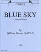 Blue Sky Concert Band sheet music cover